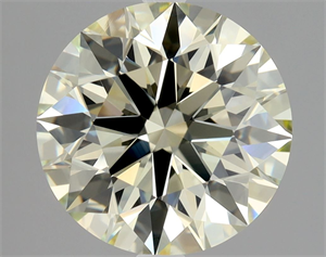 Picture of Natural Diamond 2.50 Carats, Round with Excellent Cut, M Color, VVS1 Clarity and Certified by HRD