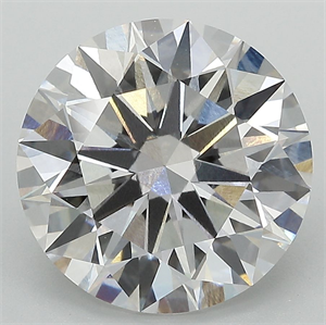 Picture of Lab Grown Diamond 6.09 Carats, Round with Ideal Cut, F Color, VVS2 Clarity and Certified by IGI