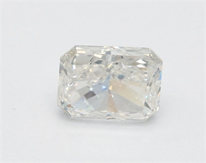 Picture of Natural Diamond 0.51 Carats, Radiant with  Cut, F Color, SI1 Clarity and Certified by GIA