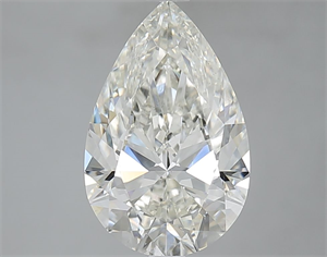 Picture of Natural Diamond 3.21 Carats, Pear with  Cut, H Color, VS2 Clarity and Certified by IGI