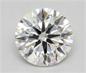 Del inventario de diamantes de laboratorio, 1.10 quilates, Redondo , Color E, claridad VS2 y certificado IGI