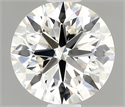Natural Diamond 0.96 Carats, Round with Excellent Cut, G Color, VS1 Clarity and Certified by IGI