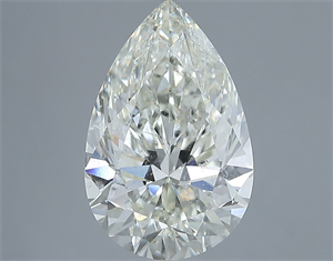 Foto Diamante Natural 3.61 quilates, De pera , Color I, claridad SI2 y certificado IGI de