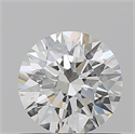 Natural Diamond 0.70 Carats, Round with Excellent Cut, I Color, VS2 Clarity and Certified by GIA