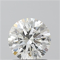 Natural Diamond 1.01 Carats, Round with Excellent Cut, F Color, SI1 Clarity and Certified by GIA