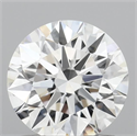 Lab Grown Diamond 1.07 Carats, Round with Ideal Cut, D Color, VVS2 Clarity and Certified by IGI
