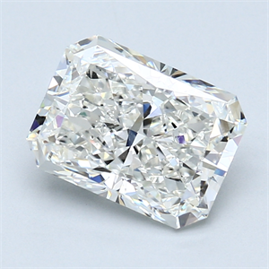 Picture of 3.03 Carats, Radiant Diamond with  Cut, H Color, VS1 Clarity and Certified by GIA