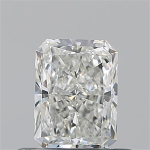 Foto Diamante Natural 0.53 quilates, Radiante , Color H, claridad IF y certificado GIA de