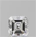 Diamante Natural 0.90 quilates, Asscher , Color F, claridad VS2 y certificado GIA