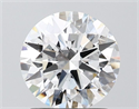 Lab Grown Diamond 1.51 Carats, Round with Excellent Cut, E Color, VS2 Clarity and Certified by IGI
