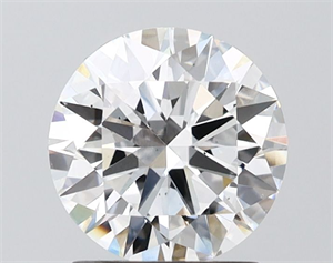 Picture of Lab Grown Diamond 1.51 Carats, Round with Excellent Cut, E Color, VS2 Clarity and Certified by IGI