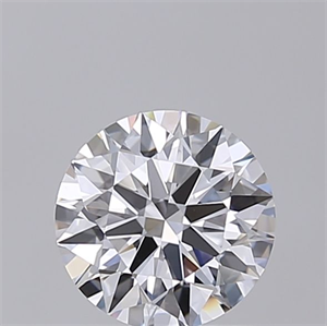 Picture of Lab Grown Diamond 1.02 Carats, Round with Ideal Cut, D Color, VVS2 Clarity and Certified by IGI