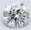 Diamante Natural 2.51 quilates, Redondo , Color H, claridad VS1 y certificado GIA