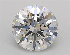 Picture of Lab Grown Diamond 3.04 Carats, Round with Excellent Cut, G Color, VS1 Clarity and Certified by GIA