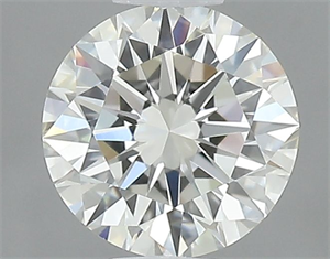 Picture of Natural Diamond 0.55 Carats, Round with Excellent Cut, J Color, VVS2 Clarity and Certified by GIA