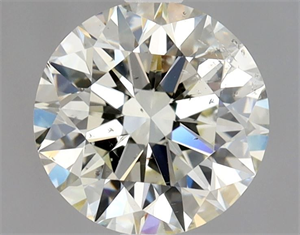 Foto Diamante Natural 1.30 quilates, Redondo , Color L, claridad SI2 y certificado GIA de