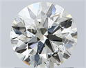 Diamante Natural 1.00 quilates, Redondo , Color J, claridad SI1 y certificado IGI