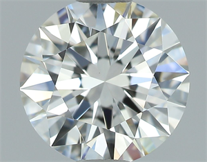 Picture of Natural Diamond 0.93 Carats, Round with Excellent Cut, H Color, VVS2 Clarity and Certified by GIA