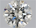 Diamante Natural 0.71 quilates, Redondo , Color K, claridad SI2 y certificado GIA