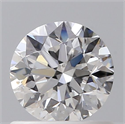 Natural Diamond 0.70 Carats, Round with Very Good Cut, D Color, SI2 Clarity and Certified by GIA