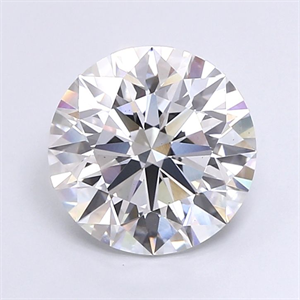 Picture of Lab Grown Diamond 5.09 Carats, Round with Ideal Cut, E Color, VS1 Clarity and Certified by IGI