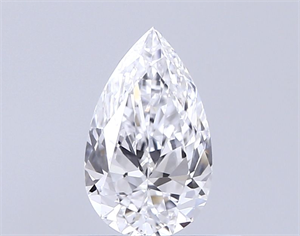 Picture of Natural Diamond 0.40 Carats, Pear with  Cut, D Color, VS2 Clarity and Certified by GIA