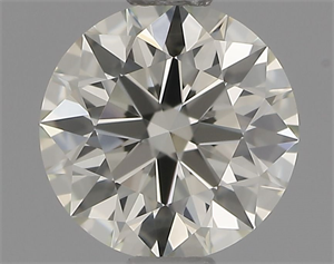 Picture of Natural Diamond 0.74 Carats, Round with Excellent Cut, J Color, VVS1 Clarity and Certified by IGI