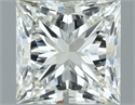 Natural Diamond 1.51 Carats, Princess with  Cut, J Color, IF Clarity and Certified by IGI