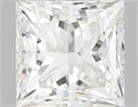 Diamante Natural 0.32 quilates, Princesa , Color F, claridad SI1 y certificado GIA