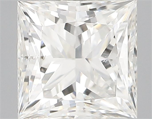 Foto Diamante Natural 0.32 quilates, Princesa , Color F, claridad SI1 y certificado GIA de