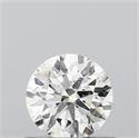 Diamante Natural 0.41 quilates, Redondo , Color F, claridad I1 y certificado GIA