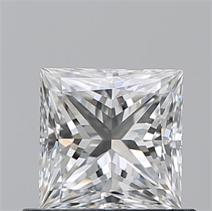 Picture of Natural Diamond 0.71 Carats, Princess with  Cut, G Color, VVS1 Clarity and Certified by GIA