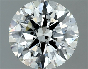 Picture of Natural Diamond 1.54 Carats, Round with Excellent Cut, I Color, SI2 Clarity and Certified by IGI