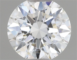 Foto Diamante Natural 0.45 quilates, Redondo , Color G, claridad SI1 y certificado GIA de