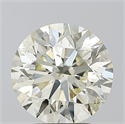 Diamante Natural 3.50 quilates, Redondo , Color N, claridad SI2 y certificado GIA