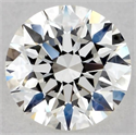 Diamante Natural 0.57 quilates, Redondo , Color G, claridad VVS1 y certificado GIA