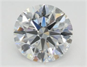 Lab Grown Diamond 2.02 Carats, Round with Excellent Cut, E Color, VS1 Clarity and Certified by GIA