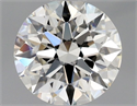 Diamante Natural 0.50 quilates, Redondo , Color H, claridad VVS1 y certificado GIA