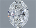 Diamante Natural 0.50 quilates, Ovalado , Color G, claridad VS2 y certificado GIA