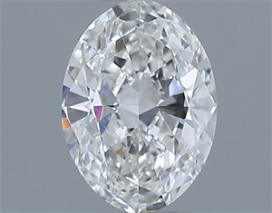 Foto Diamante Natural 0.50 quilates, Ovalado , Color G, claridad VS2 y certificado GIA de