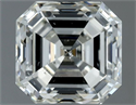 Natural Diamond 1.00 Carats, Asscher with  Cut, I Color, SI1 Clarity and Certified by IGI
