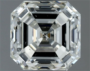 Picture of Natural Diamond 1.00 Carats, Asscher with  Cut, I Color, SI1 Clarity and Certified by IGI