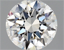 Diamante Natural 0.50 quilates, Redondo , Color F, claridad VVS2 y certificado GIA