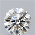 Natural Diamond 0.90 Carats, Round with Excellent Cut, I Color, VS1 Clarity and Certified by GIA