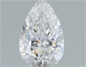 Natural Diamond 0.60 Carats, Pear with  Cut, F Color, VS2 Clarity and Certified by GIA