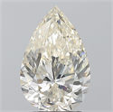Diamante Natural 2.50 quilates, De pera , Color L, claridad SI2 y certificado GIA