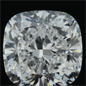 Diamante Natural 1.76 quilates, Del cojín , Color D, claridad SI2 y certificado GIA