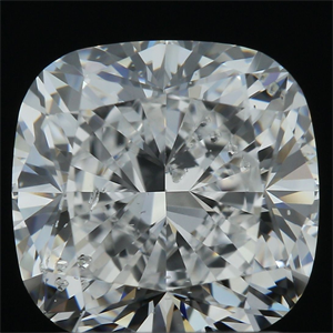 Foto Diamante Natural 1.76 quilates, Del cojín , Color D, claridad SI2 y certificado GIA de