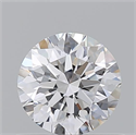 Diamante Natural 0.66 quilates, Redondo , Color D, claridad VVS1 y certificado GIA