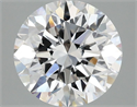 Lab Grown Diamond 2.56 Carats, Round with Excellent Cut, D Color, VVS2 Clarity and Certified by IGI